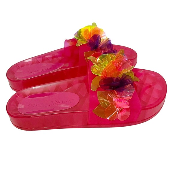 betsey johnson jelly shoes